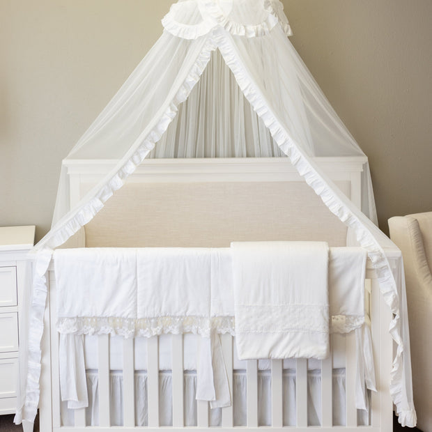 White Tulle Canopy