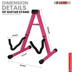 5Core Guitar Stand Floor A Frame Electric Acoustic Bass Soporte Para