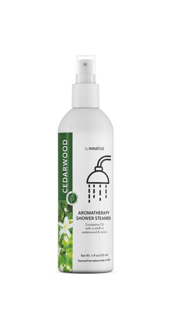 Aceite de eucalipto en aerosol para ducha con aroma suave de cedro