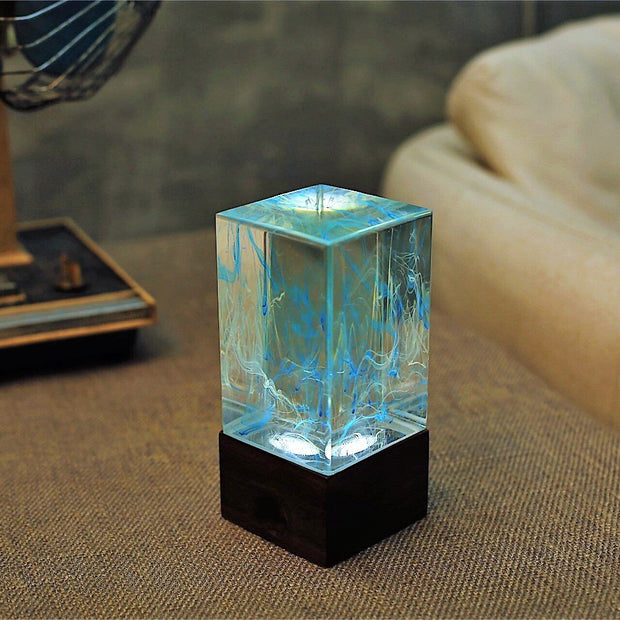 Cubes de table en résine