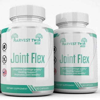 Harvest Twin Labs Joint Flex Dietary Supplement – Joint Mobility & Cartilage Support (60 Capsules)