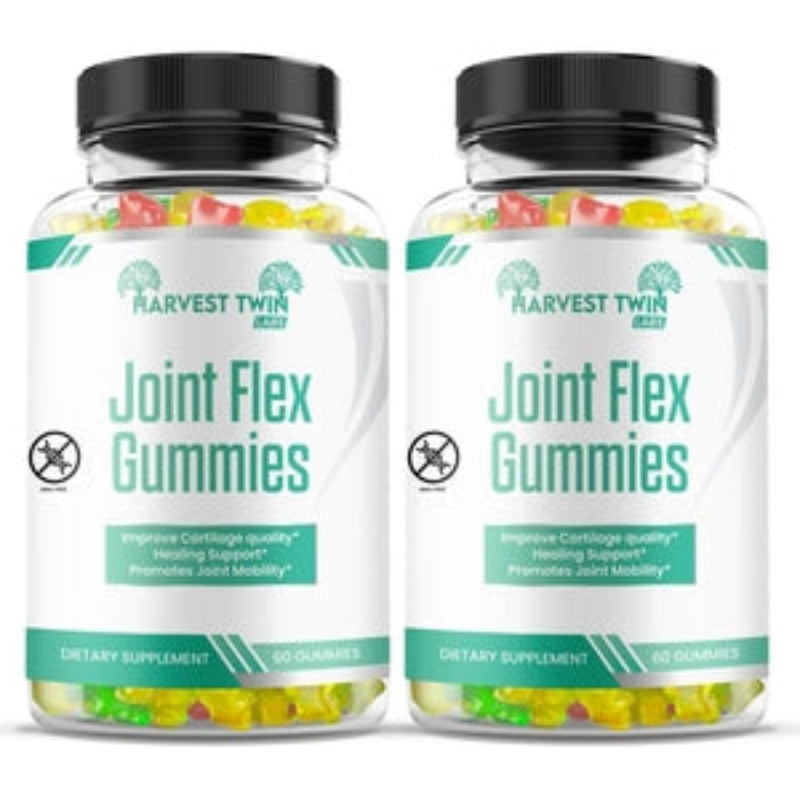 Harvest Twin Labs Joint Flex Gummies – Joint Mobility Dietary Supplement, 60 Gummies