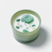 Palmoire Tea House Hand-Poured Soy Wax Candle – Green Glass Jar