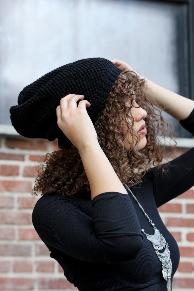 Knit Slouch Hat