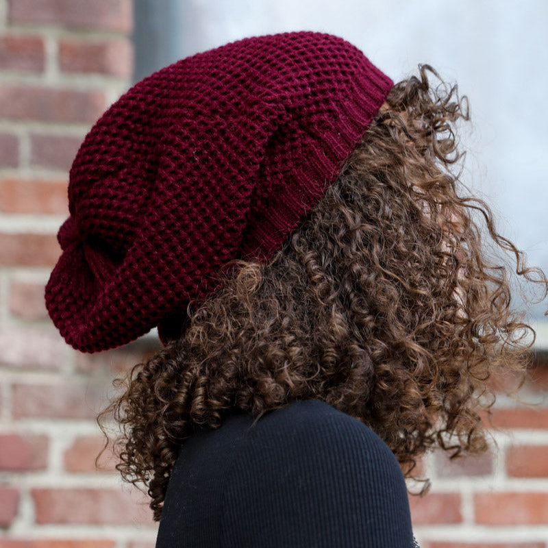 Waffle Slouch Beanie