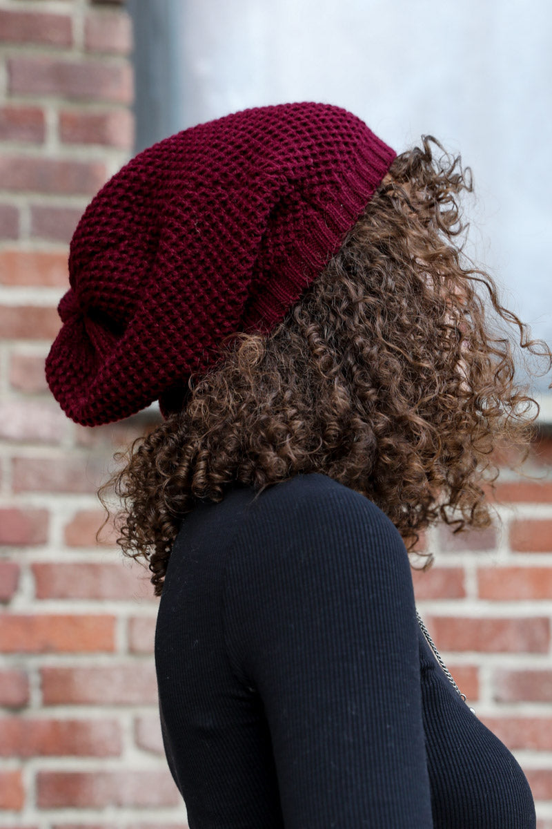 Knit Slouch Hat