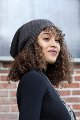 Slouch Waffle Knit Beanie