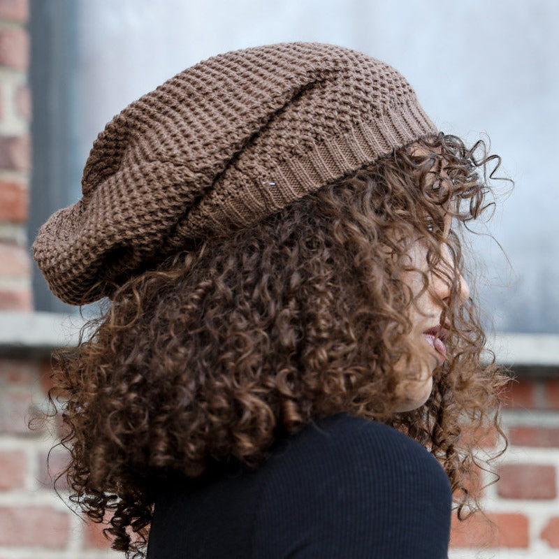 Waffle Slouch Beanie