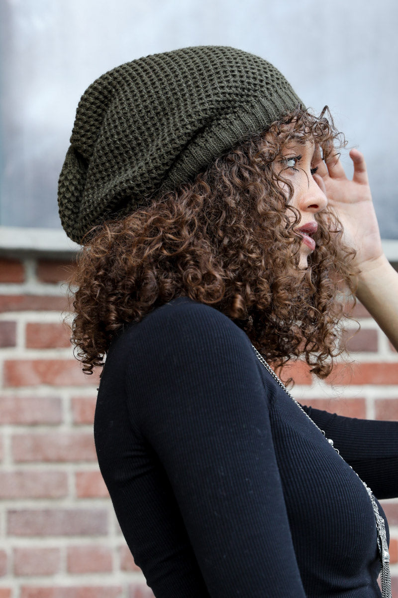 Knit Slouch Hat