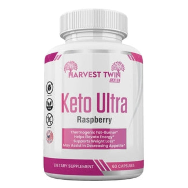 Harvest Twin Keto Ultra Raspberry – 60 Capsules