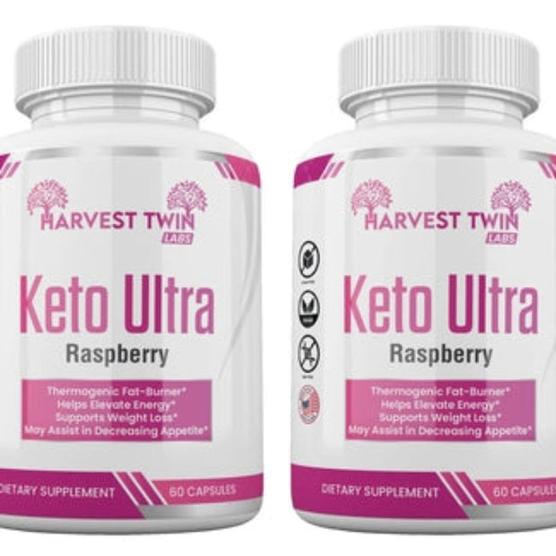 Harvest Twin Keto Ultra Raspberry – 60 Capsules