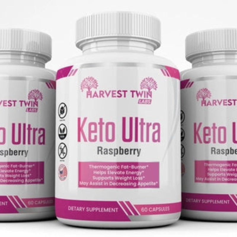 Harvest Twin Keto Ultra Raspberry – 60 Capsules