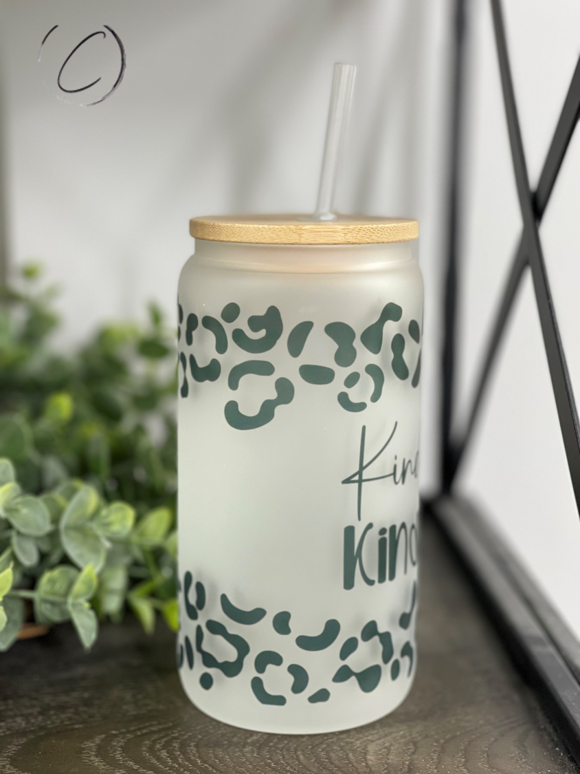 Copa de cristal Kinda Boujee