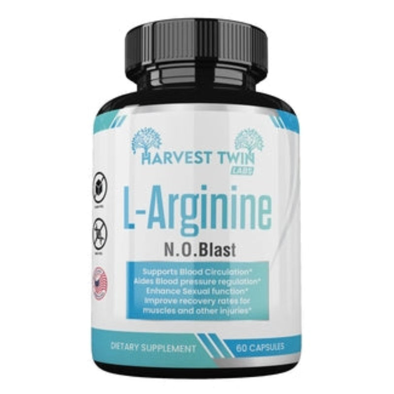 Harvest Twin Labs L-Arginine N.O. Blast Dietary Supplement – 60 Capsules