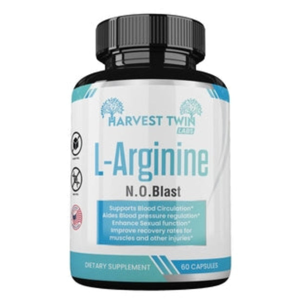 Harvest Twin Labs L-Arginine N.O. Blast Dietary Supplement – 60 Capsules