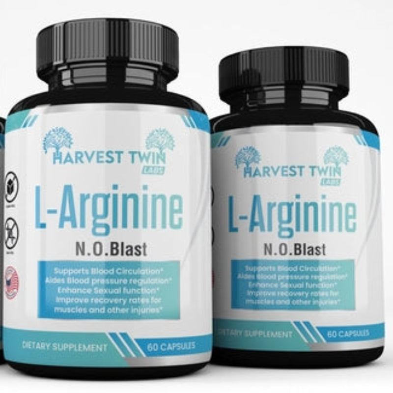 Harvest Twin Labs L-Arginine N.O. Blast Dietary Supplement – 60 Capsules