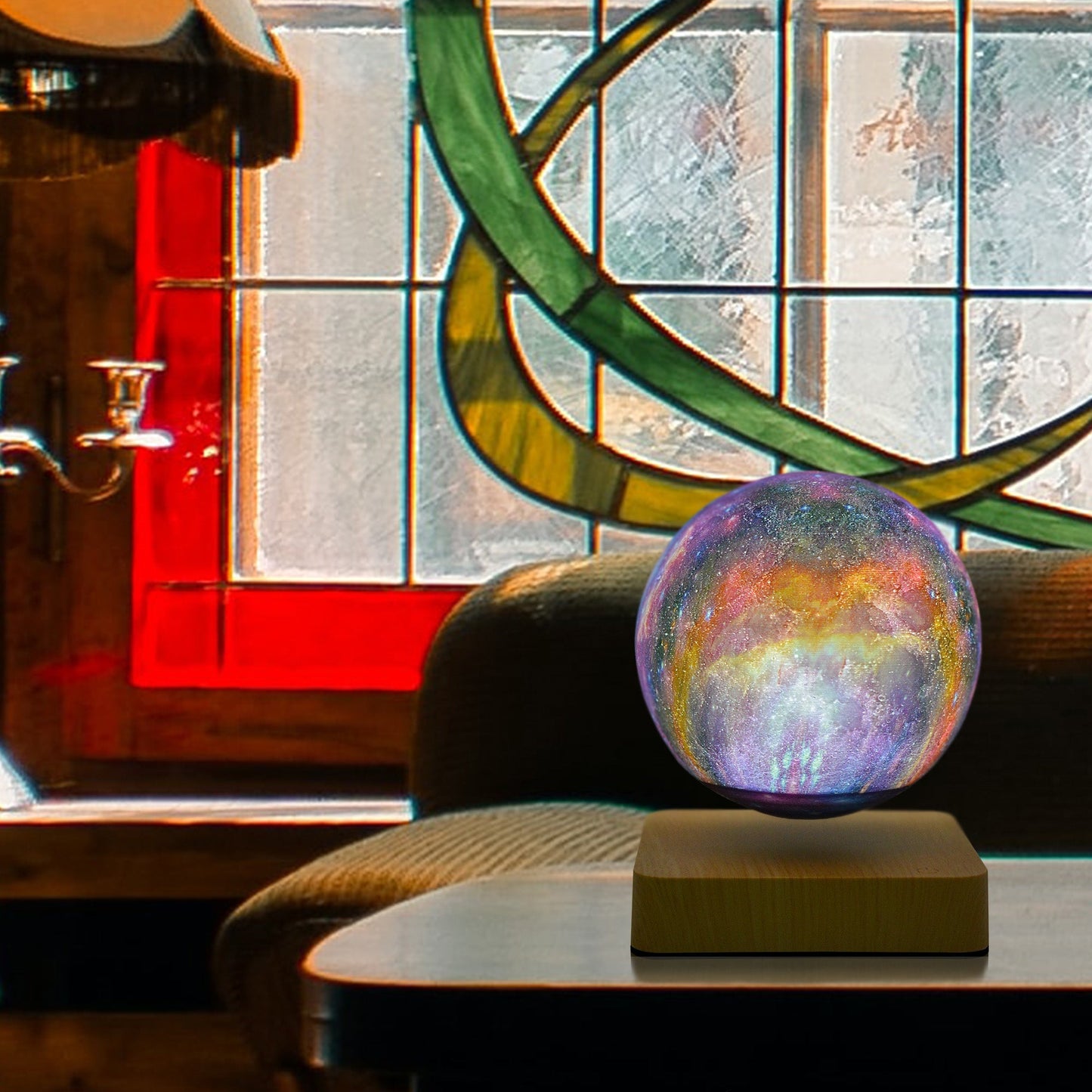 Magnetic Levitating Moon Lamp