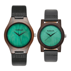 Leaf Green Him+Her Watch Bundle