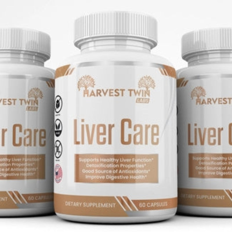 Harvest Twin Labs Liver Care Dietary Supplement – 60 Capsules