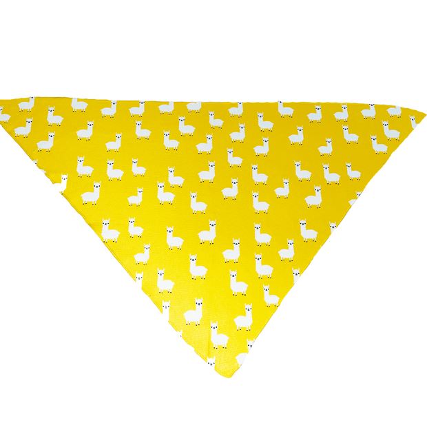 Llama Yellow Bandana