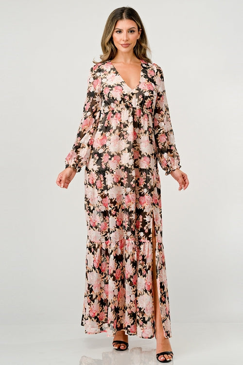 Long Sleeve Maxi Dress