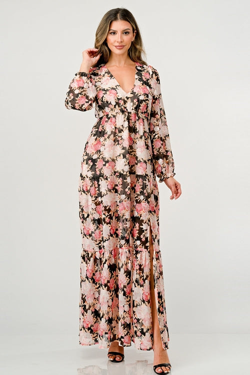 Long Sleeve Maxi Dress