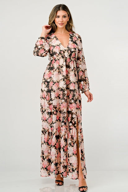 Long Sleeve Maxi Dress
