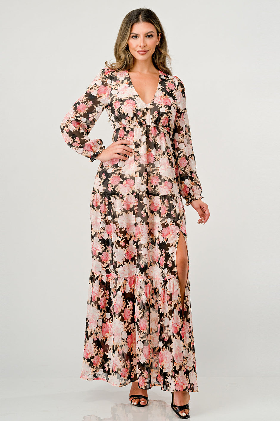 Long Sleeve Maxi Dress