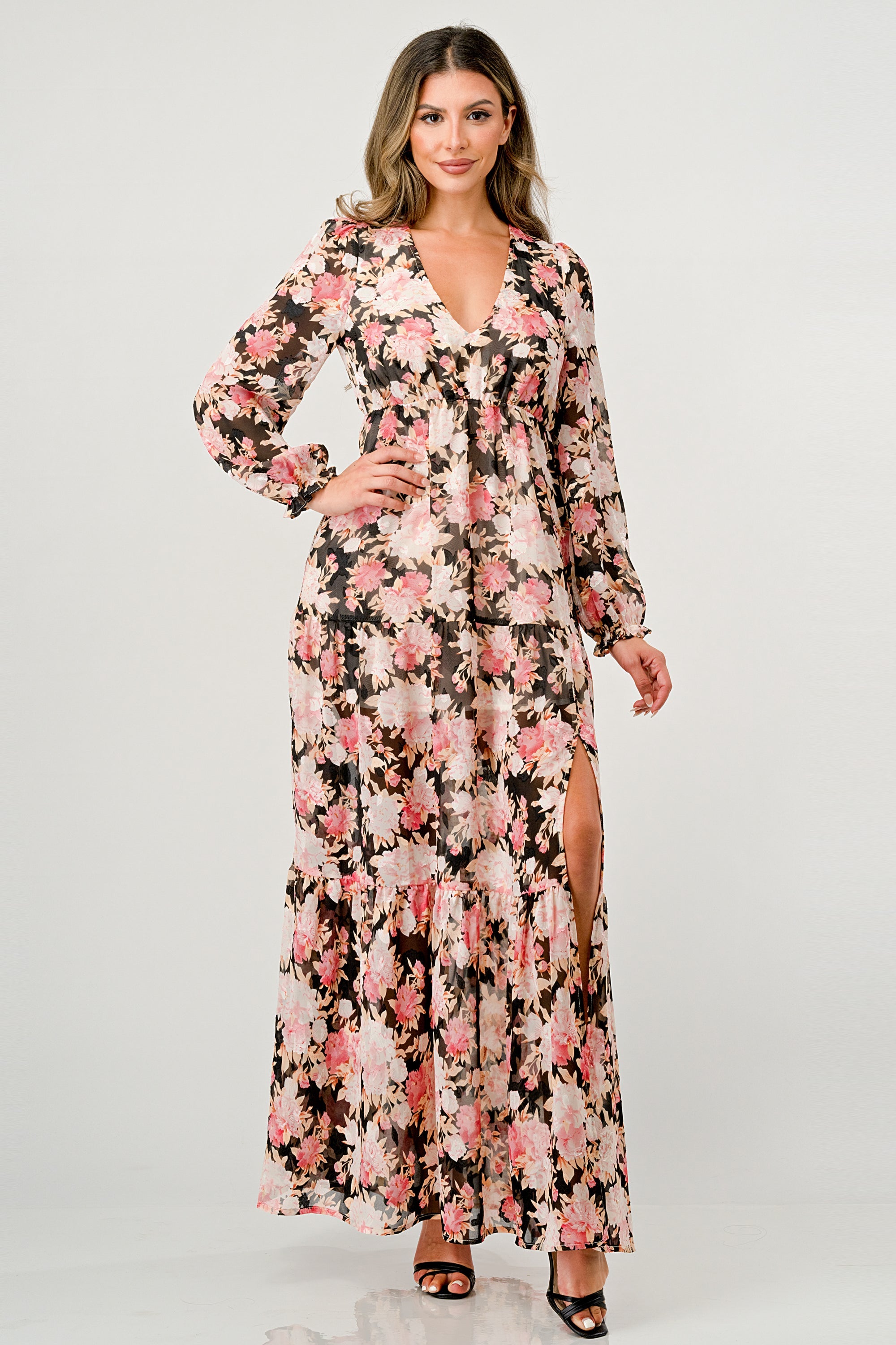 Long Sleeve Maxi Dress