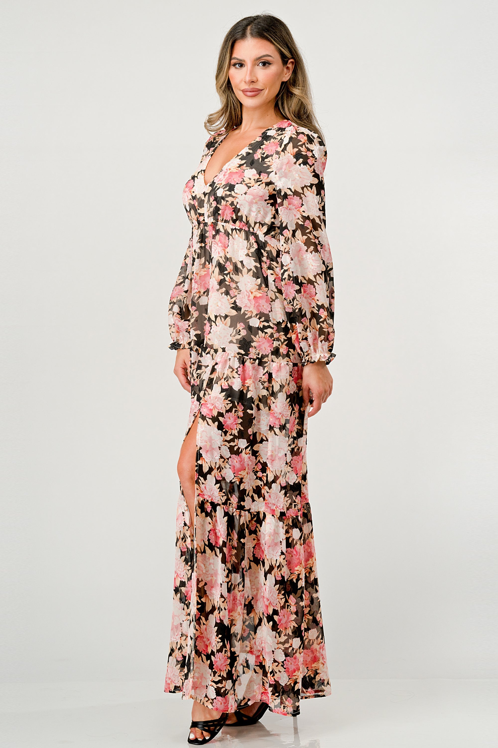 Long Sleeve Maxi Dress