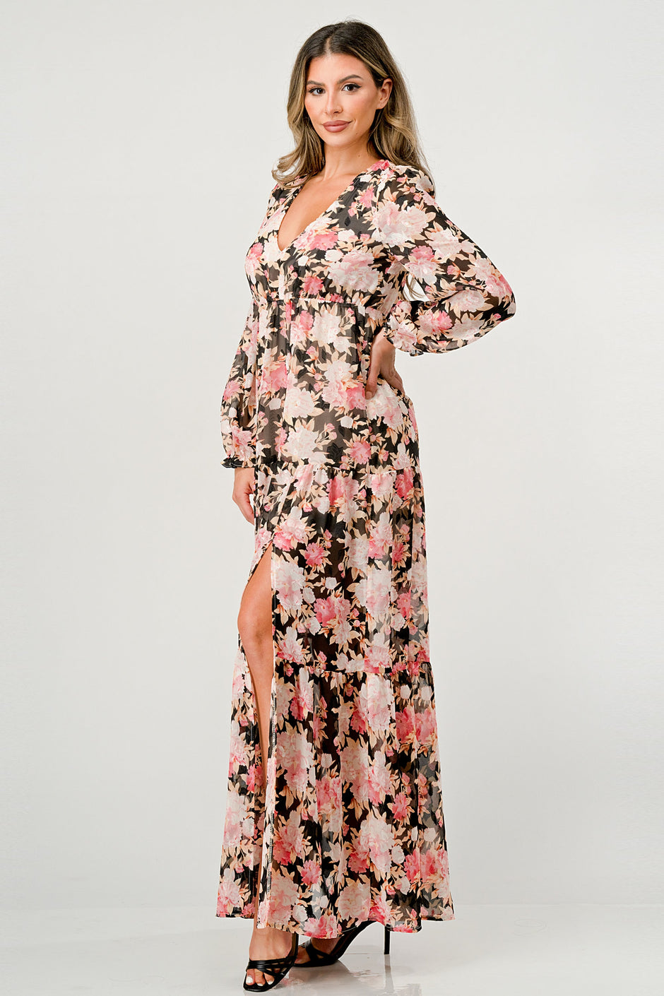Long Sleeve Maxi Dress