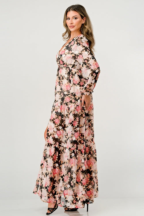 Long Sleeve Maxi Dress