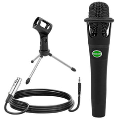 5Core XLR Microphone Dynamic Mic Karaoke Singing Studio Mics Handheld