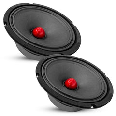 5Core 8 Inch Midrange Door Speaker 500W PMPO Subwoofer w Aluminum