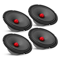 5Core 8 Inch Midrange Door Speaker 500W PMPO Subwoofer w Aluminum