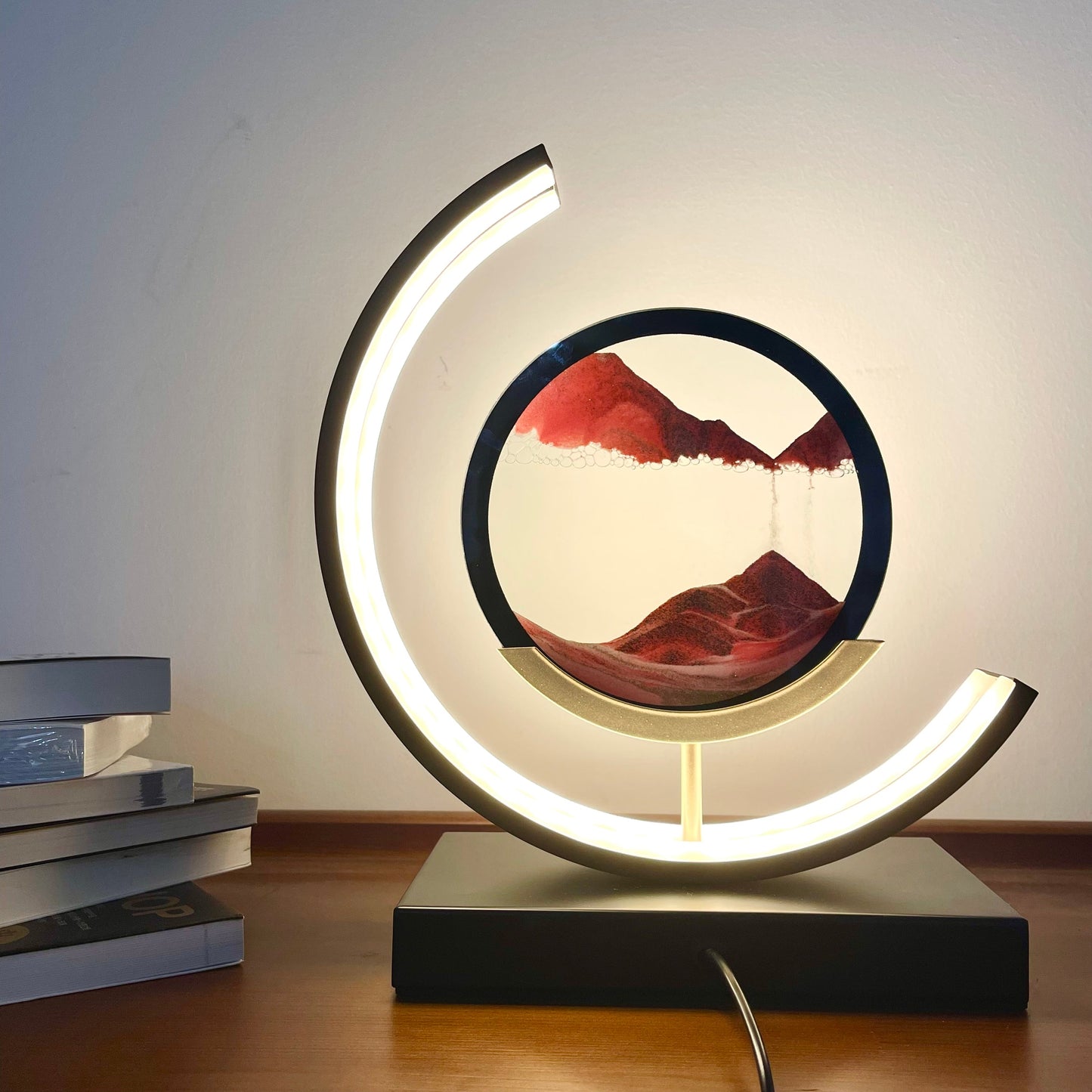 Moving Sand LED Lamp