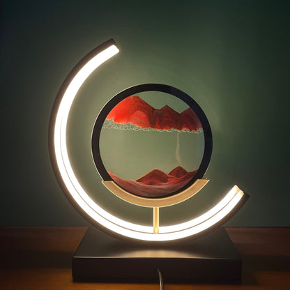 Moving Sand LED Lamp