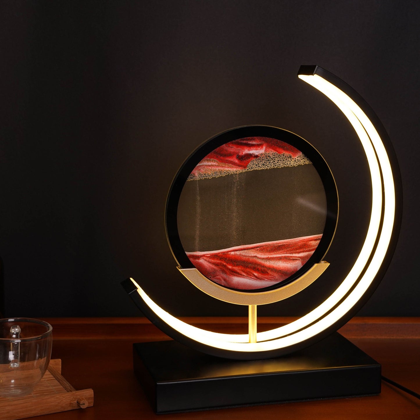 Moving Sand LED Lamp