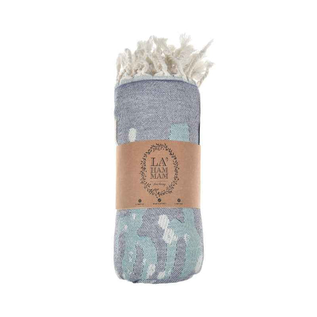 Deep Bubbles Cotton Towel