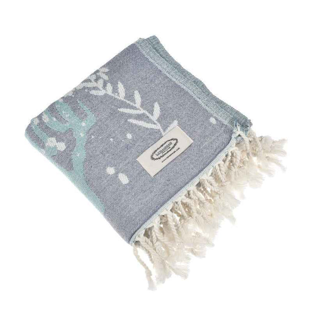 Deep Bubbles Cotton Towel