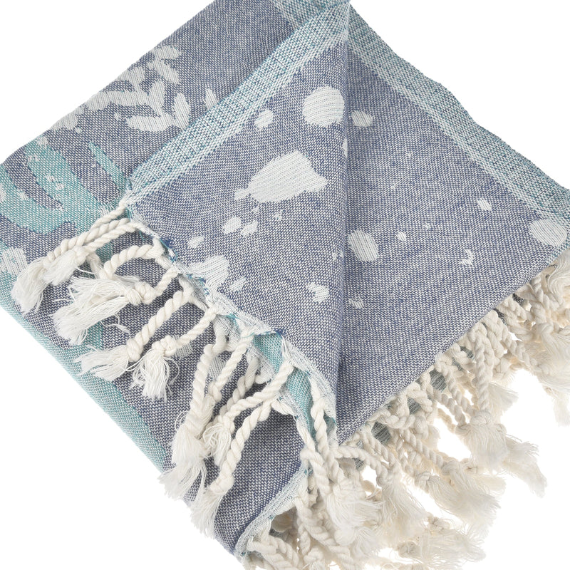Deep Bubbles Cotton Towel
