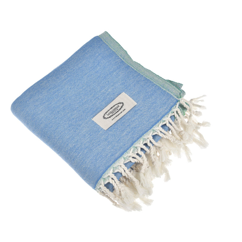 Green Cotton Towel