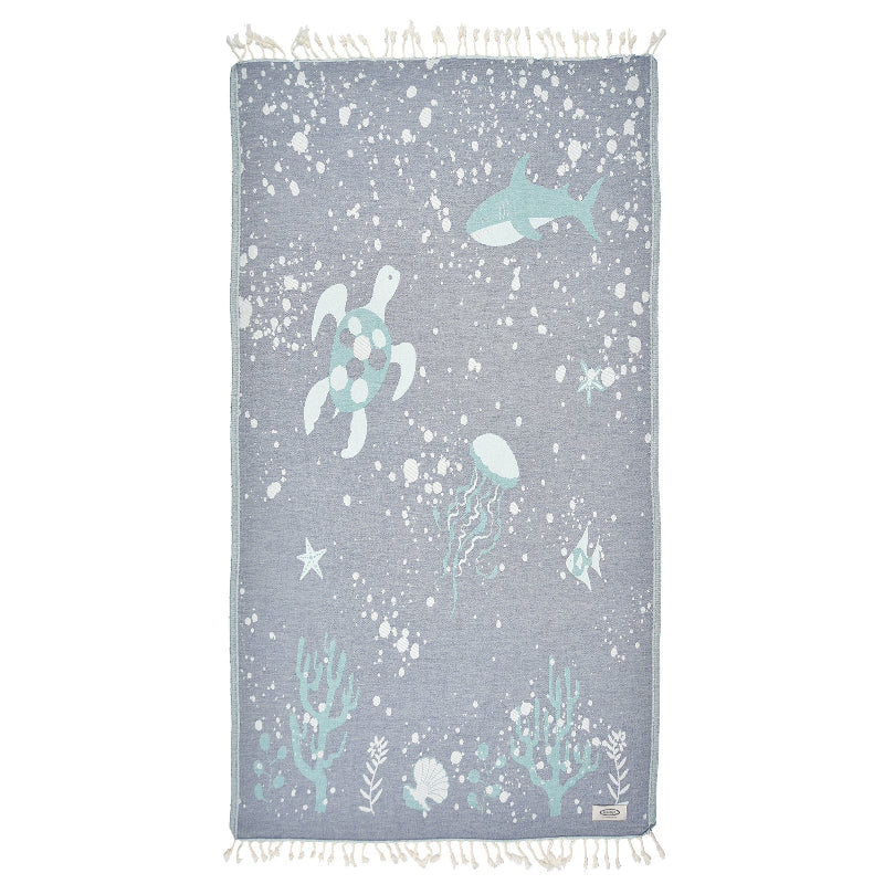 Deep Bubbles Cotton Towel
