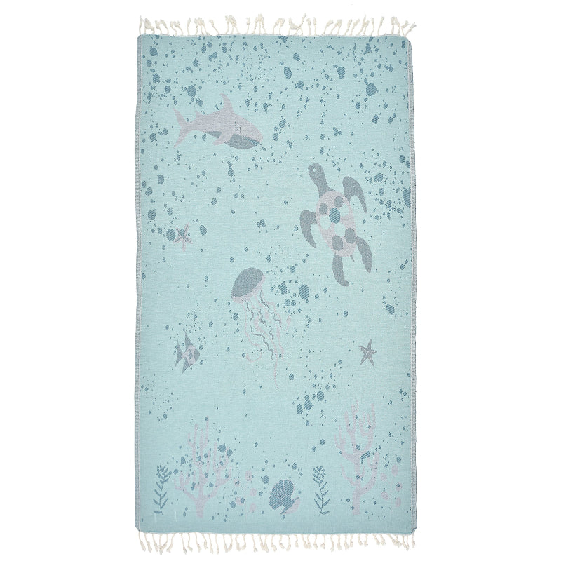 Deep Bubbles Cotton Towel