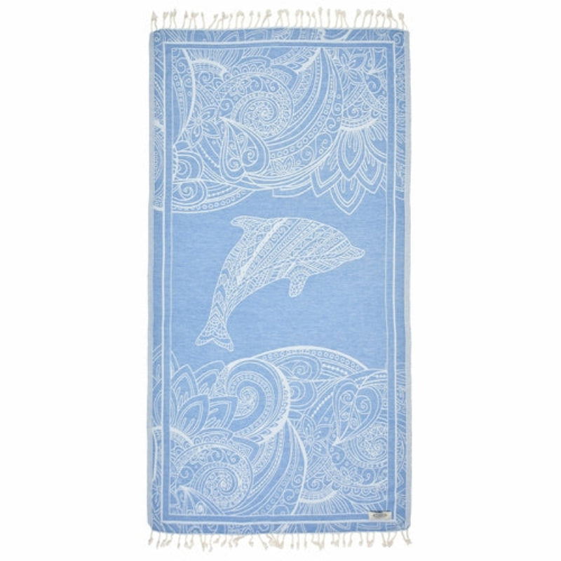 Magic Dolphin Cotton Towel