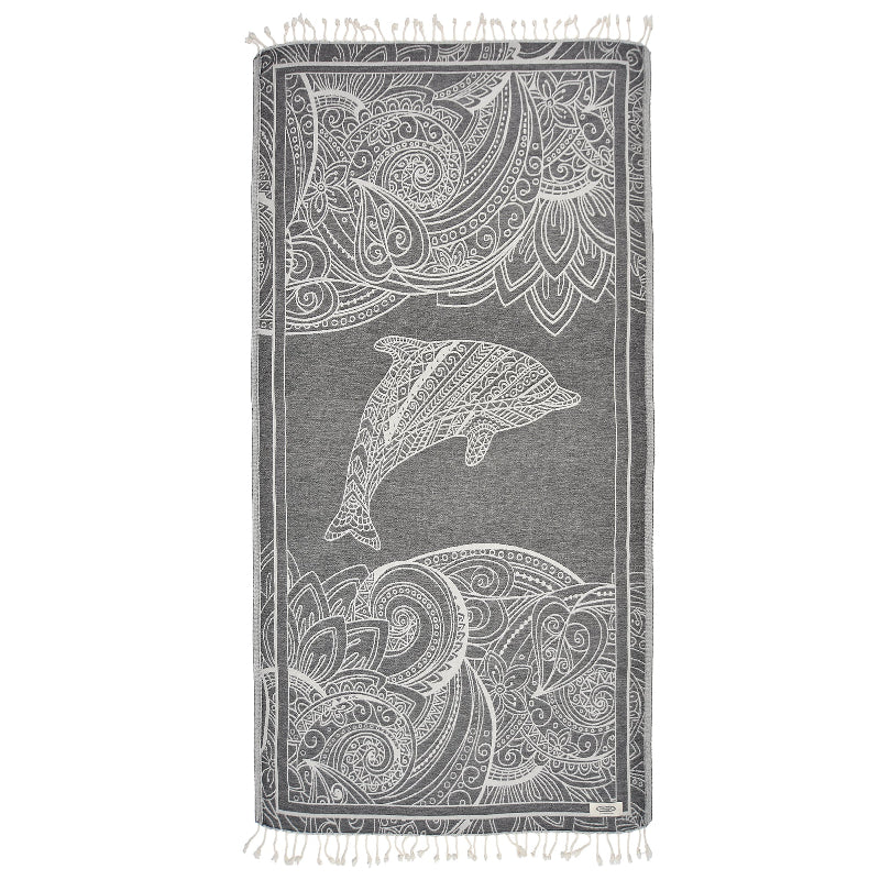 Magic Dolphin Cotton Towel