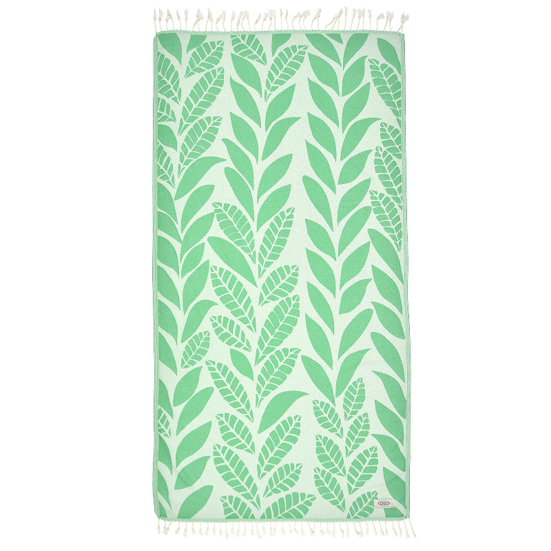 Seaweed Cotton Beach Towel