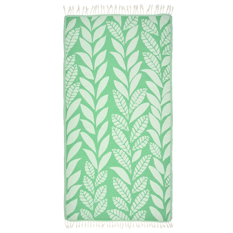 Seaweed Cotton Beach Towel
