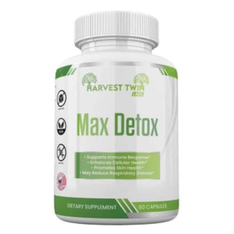 Harvest Twin Labs Max Detox Dietary Supplement – 60 Capsules