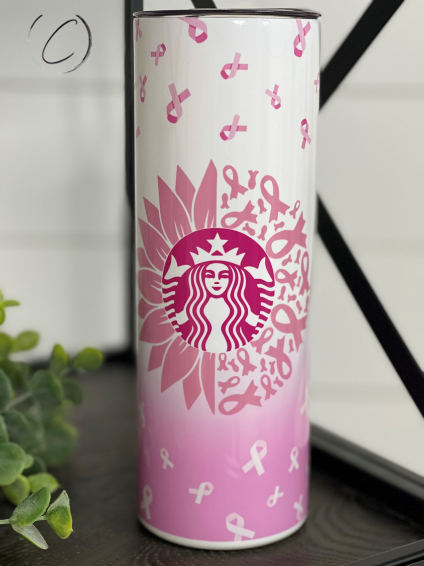 Pink Drink Starbucks 20oz Pink Tumbler